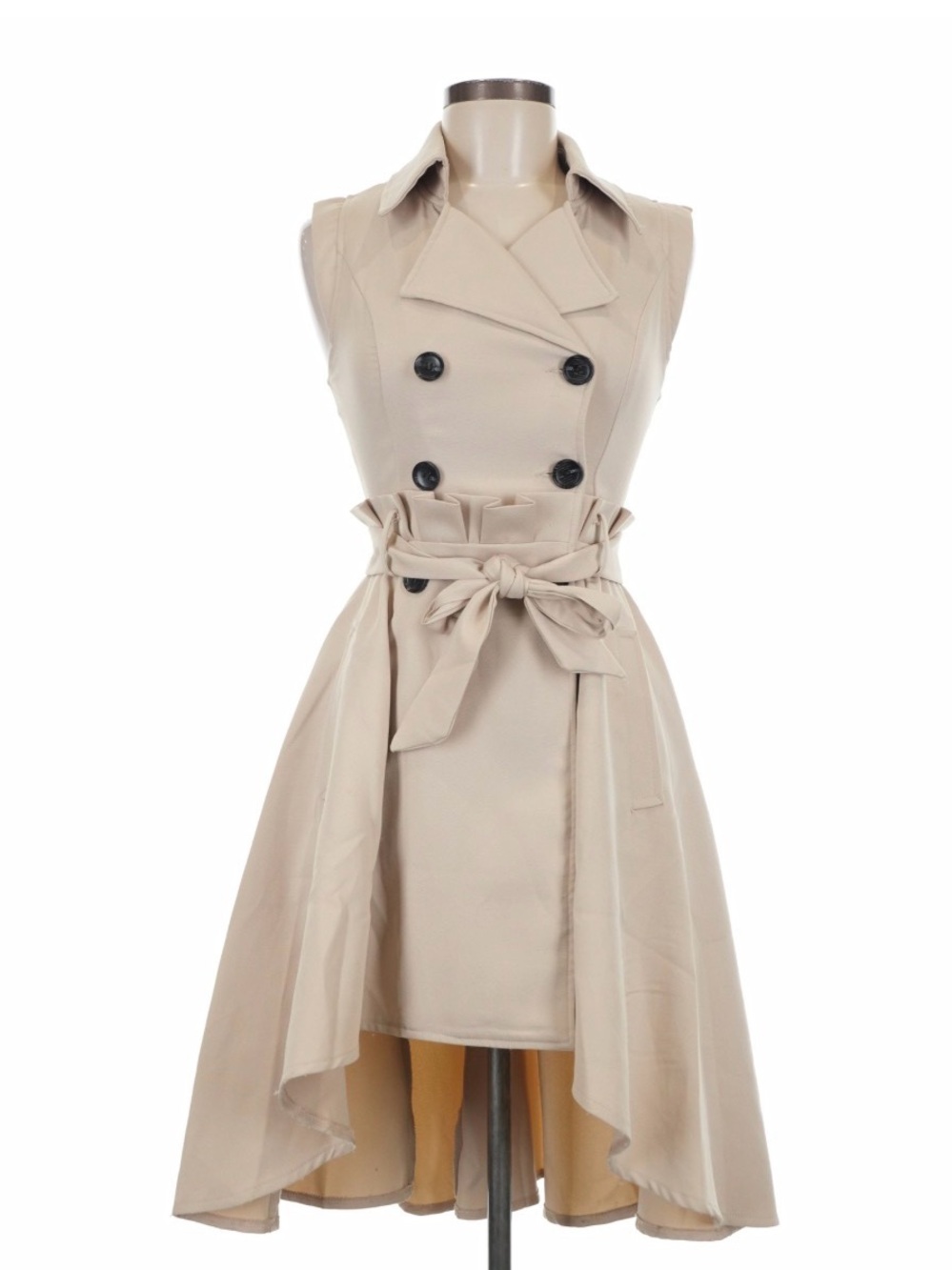 Vintage 90s Selfie Leslie Feminine Trench coat